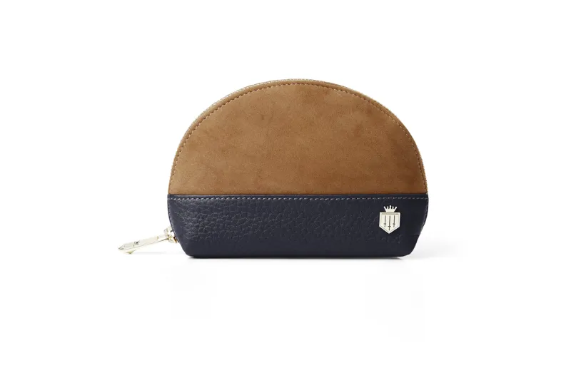 Fairfax and Favor Chiltern Purse Tan/Navy